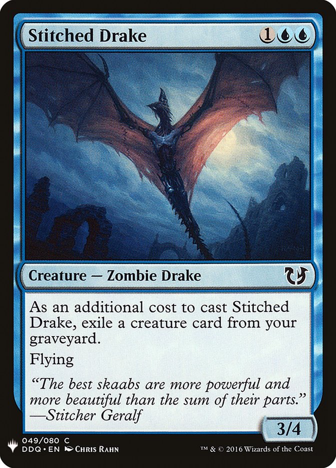 Stitched Drake [Mystery Booster] | Cards and Coasters CA