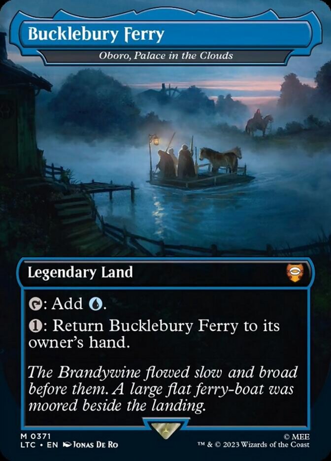 Oboro, Palace in the Clouds - Bucklebury Ferry [The Lord of the Rings: Tales of Middle-Earth Commander] | Cards and Coasters CA