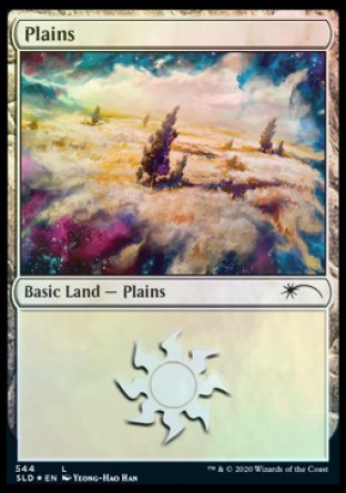 Plains (Enchanted) (544) [Secret Lair Drop Promos] | Cards and Coasters CA