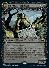 Graveyard Trespasser // Graveyard Glutton (Showcase Equinox) [Innistrad: Midnight Hunt] | Cards and Coasters CA