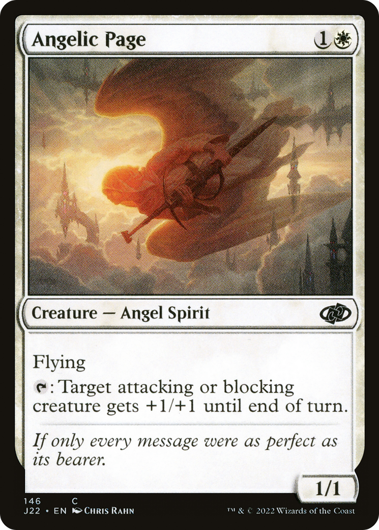 Angelic Page [Jumpstart 2022] | Cards and Coasters CA