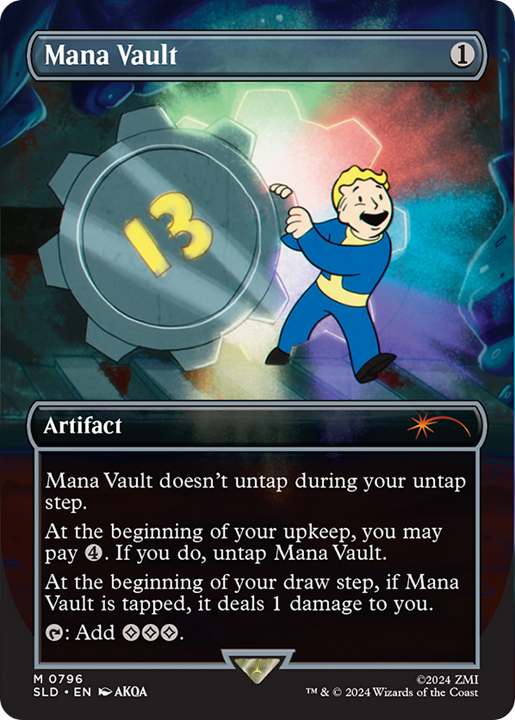 Mana Vault (Rainbow Foil) [Secret Lair Drop Series] | Cards and Coasters CA