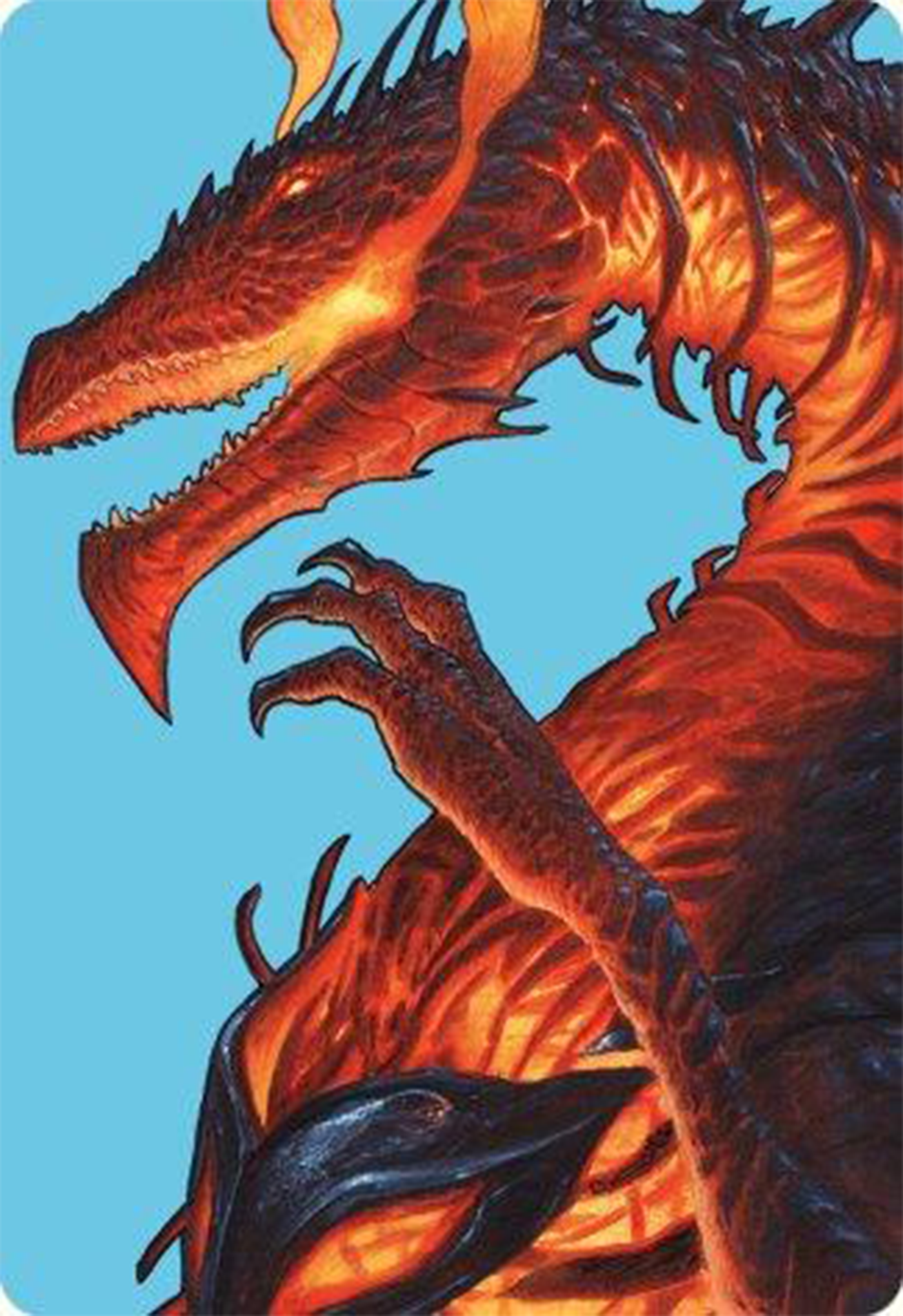 Herigast, Erupting Nullkite Art Card [Modern Horizons 3 Art Series] | Cards and Coasters CA