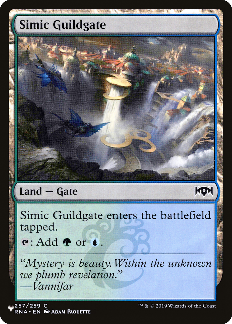 Simic Guildgate [The List] | Cards and Coasters CA