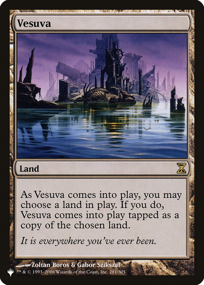 Vesuva [The List] | Cards and Coasters CA