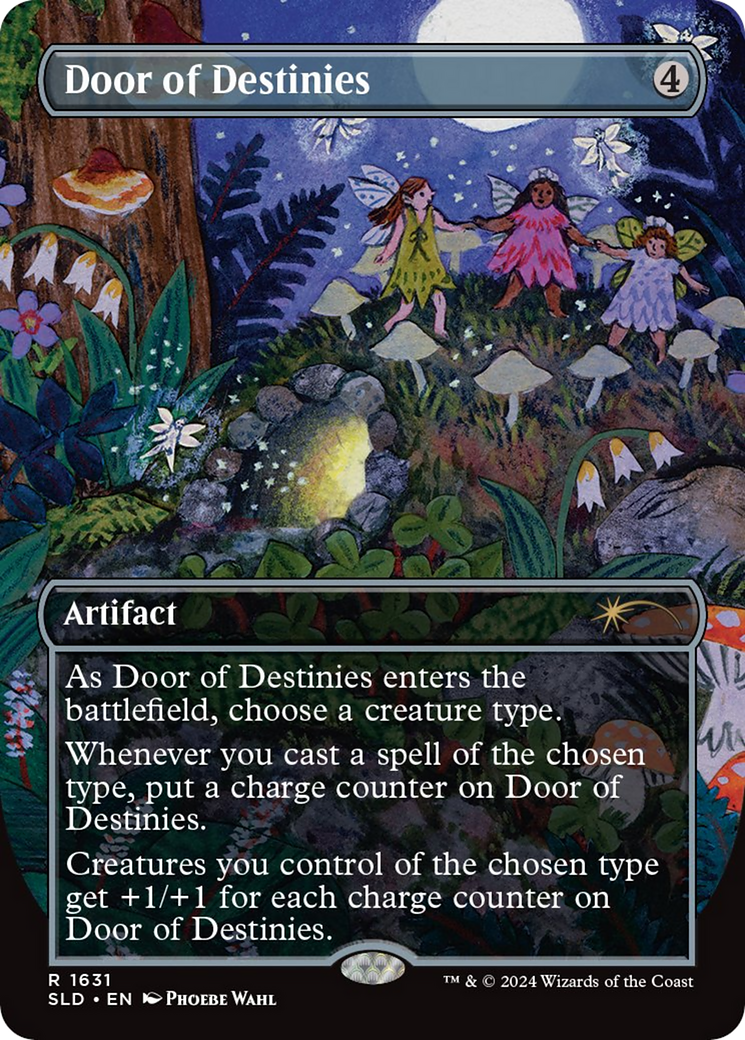 Door of Destinies (Rainbow Foil) [Secret Lair Drop Series] | Cards and Coasters CA