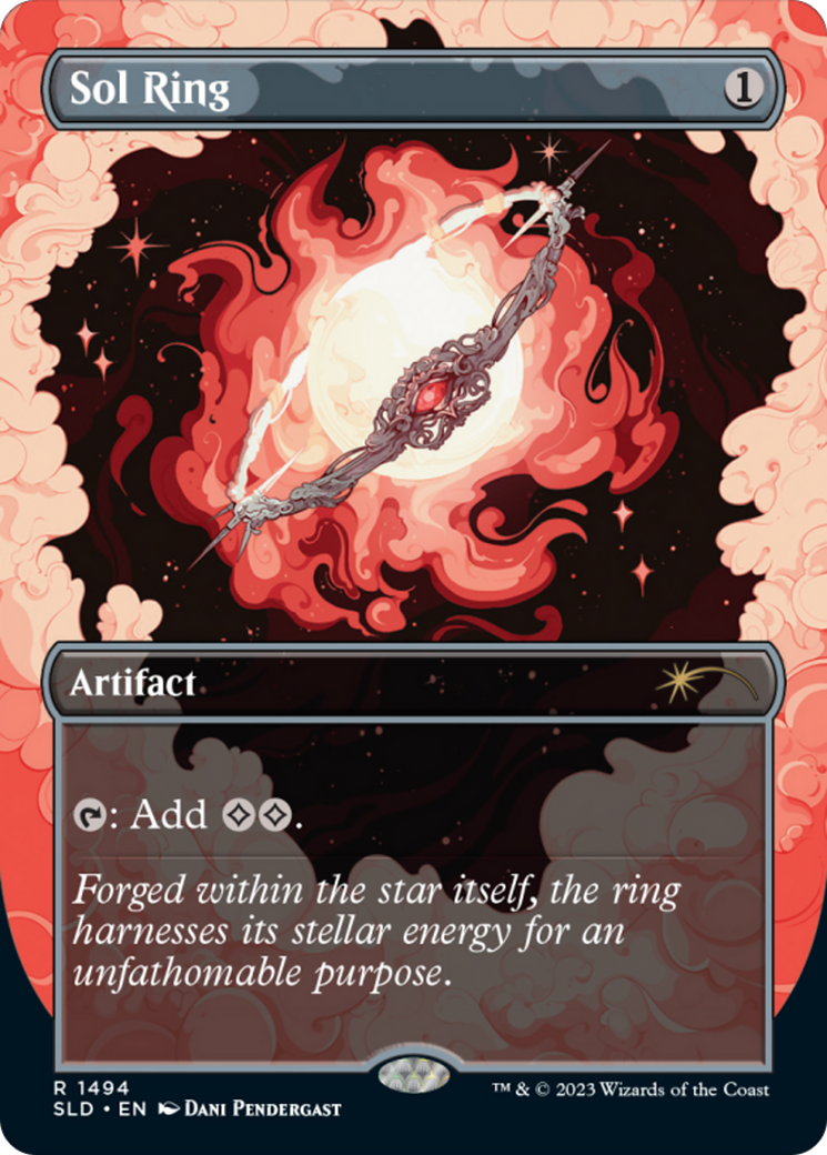 Sol Ring (1494) (Galaxy Foil) [Secret Lair Drop Series] | Cards and Coasters CA