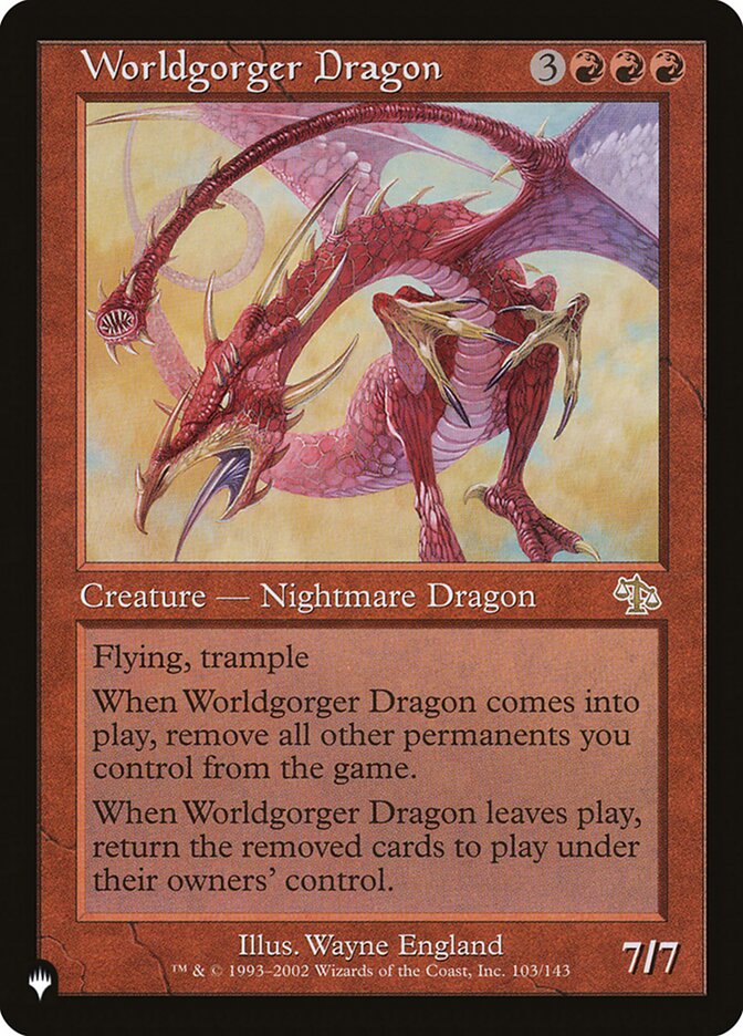 Worldgorger Dragon [The List] | Cards and Coasters CA