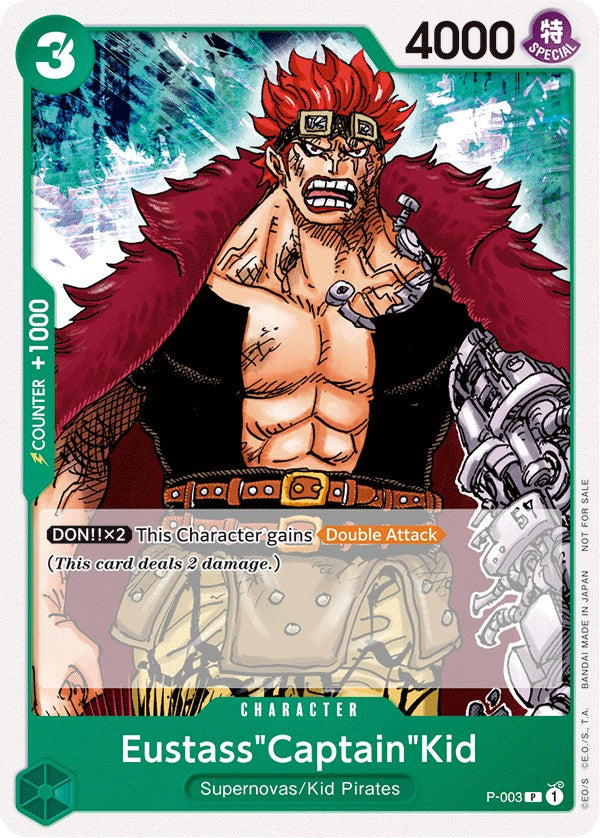 Eustass"Captain"Kid (Promotion Pack 2022) [One Piece Promotion Cards] | Cards and Coasters CA
