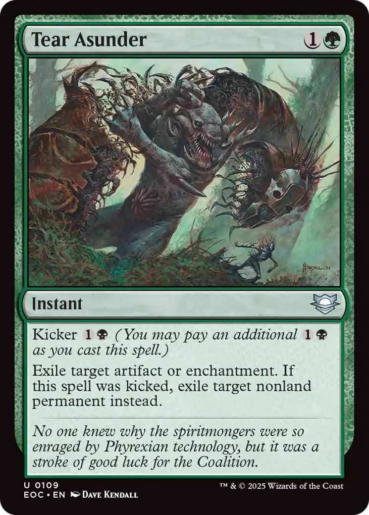 Tear Asunder [Edge of Eternities Commander] | Cards and Coasters CA