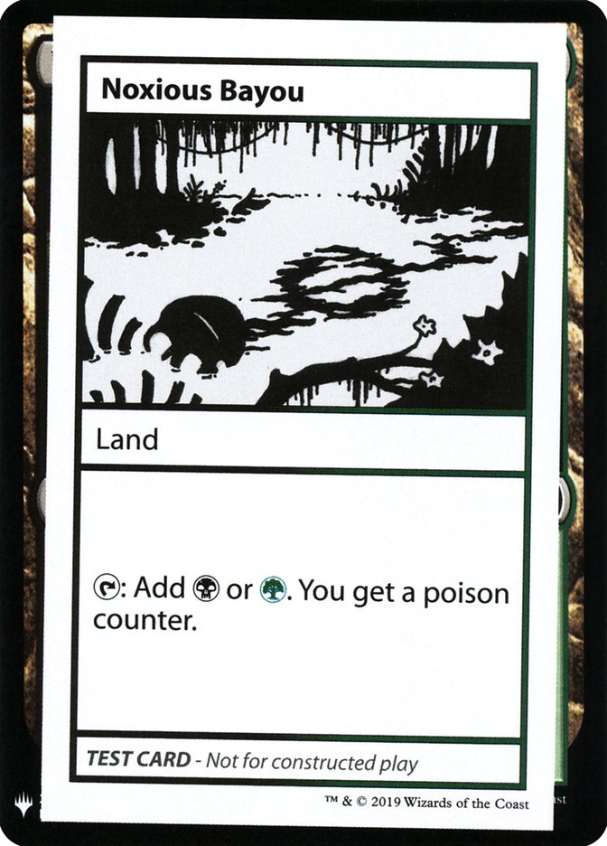 Noxious Bayou [Mystery Booster Playtest Cards] | Cards and Coasters CA