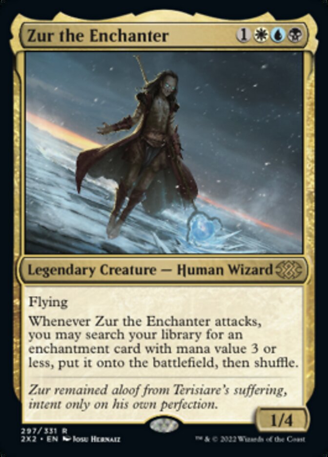 Zur the Enchanter [Double Masters 2022] | Cards and Coasters CA