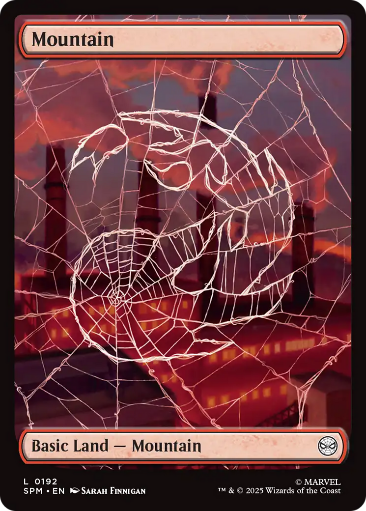 Mountain (0192) [Marvel's Spider-Man] | Cards and Coasters CA