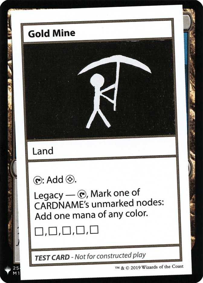 Gold Mine [Mystery Booster Playtest Cards] | Cards and Coasters CA