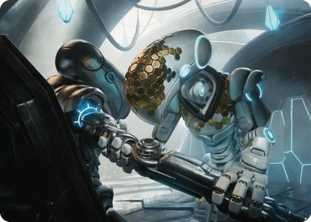 Myr Kinsmith Art Card [Phyrexia: All Will Be One Art Series] | Cards and Coasters CA