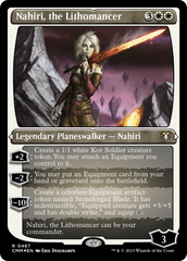 Nahiri, the Lithomancer (Foil Etched) [Commander Masters] | Cards and Coasters CA