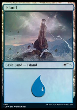 Island (Wizards) (549) [Secret Lair Drop Promos] | Cards and Coasters CA