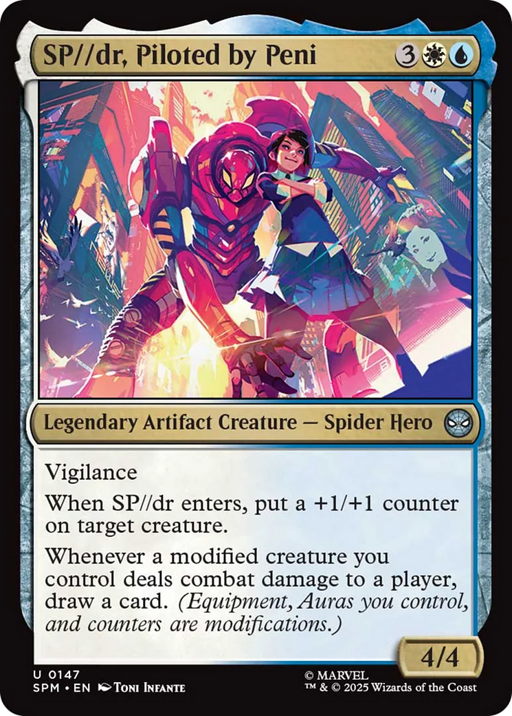 SP//dr, Piloted by Peni [Marvel's Spider-Man] | Cards and Coasters CA