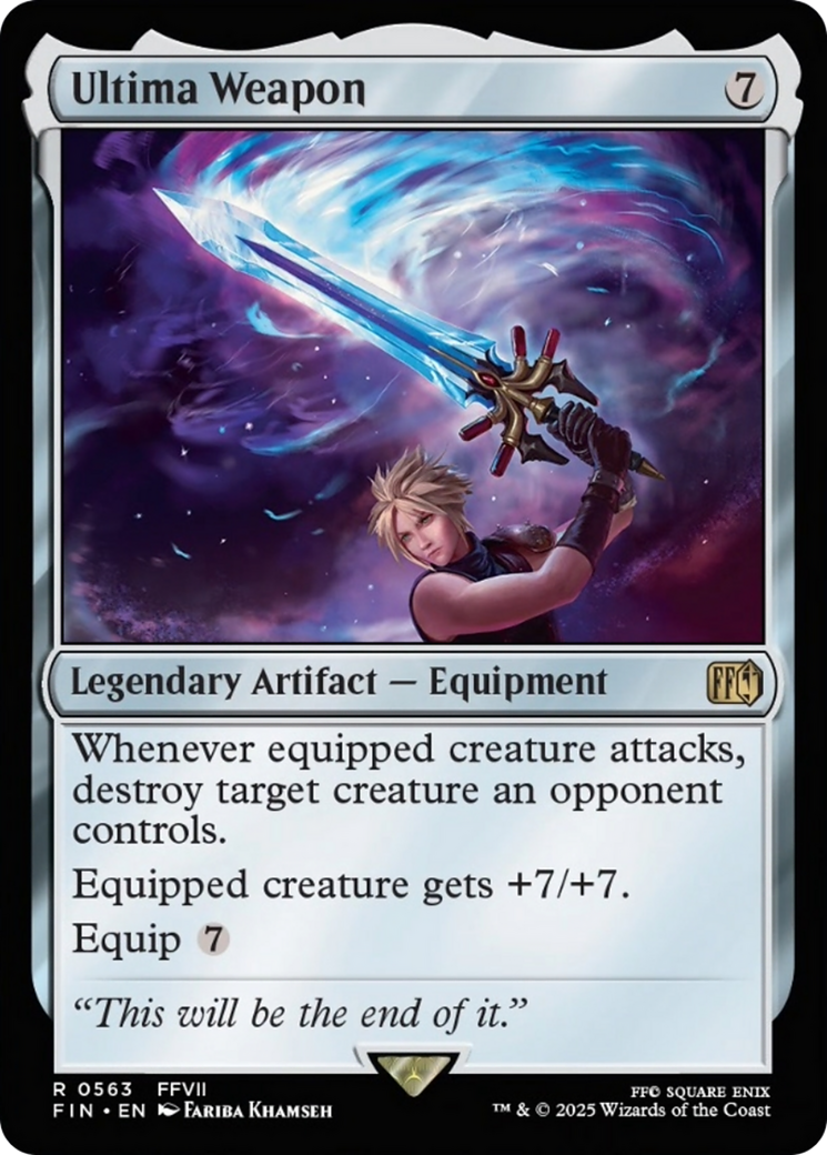 Ultima Weapon [FINAL FANTASY] | Cards and Coasters CA