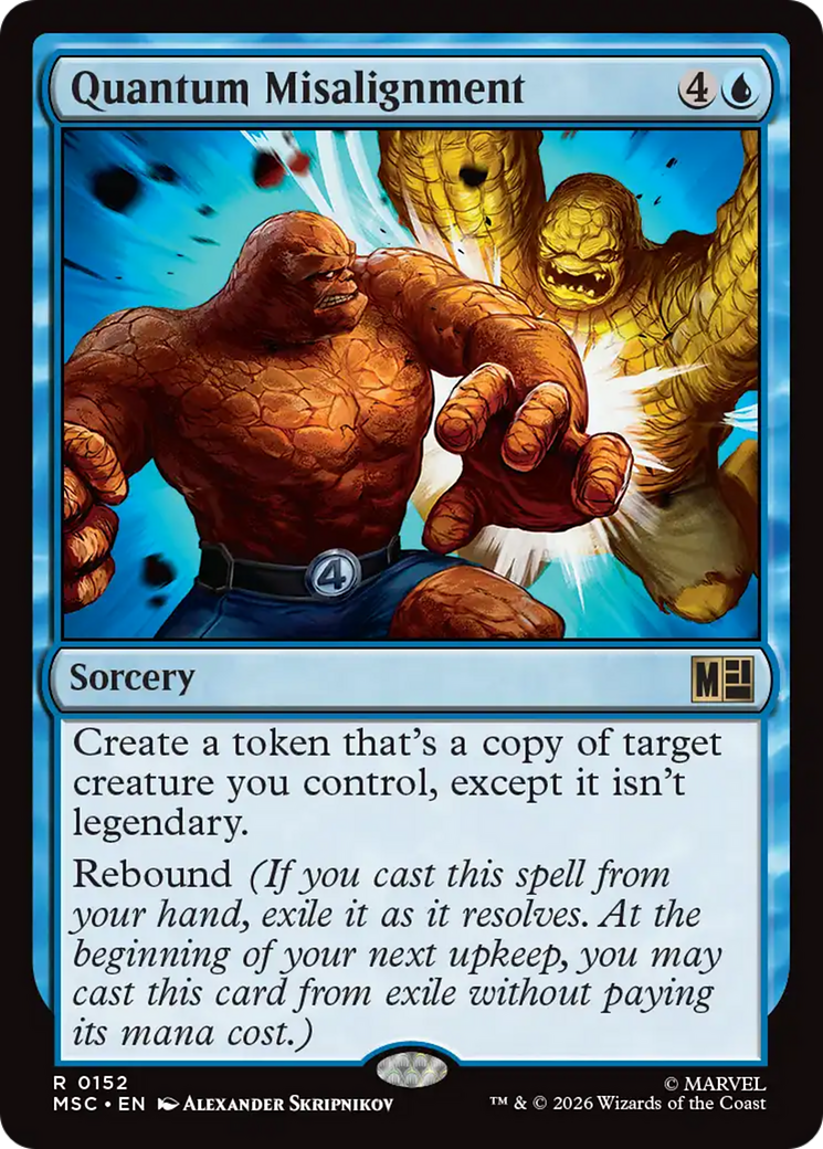 Quantum Misalignment [Marvel Super Heroes Commander] | Cards and Coasters CA