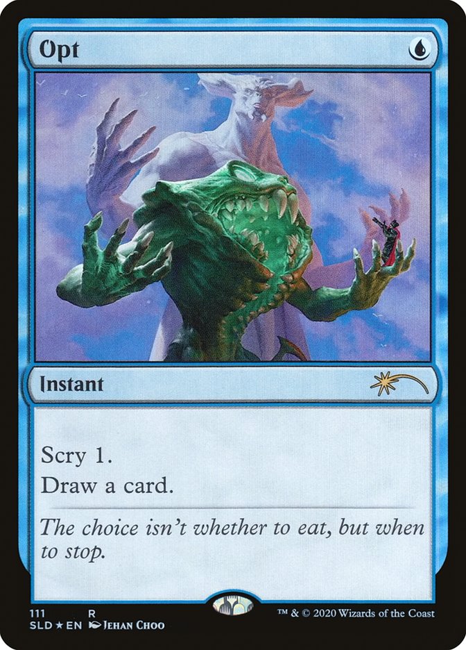 Opt [Secret Lair Drop Series] | Cards and Coasters CA