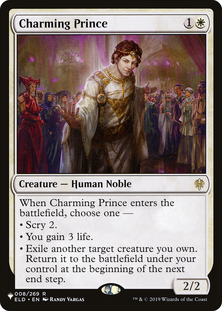 Charming Prince [The List] | Cards and Coasters CA