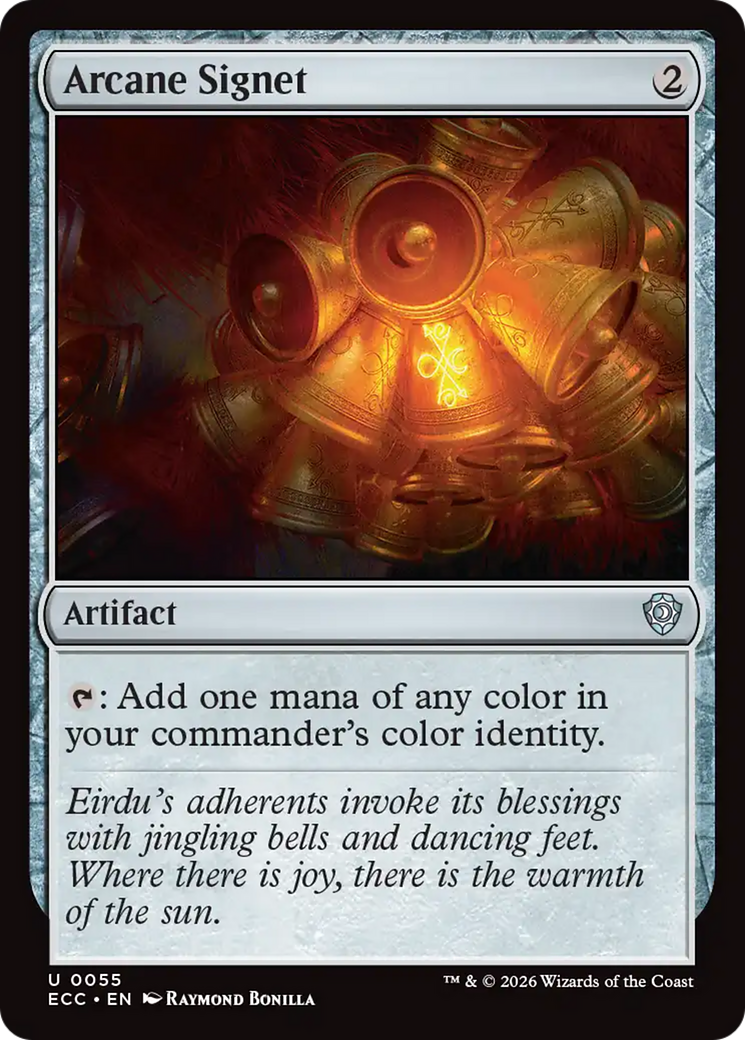 Arcane Signet (0055) [Lorwyn Eclipsed Commander] | Cards and Coasters CA