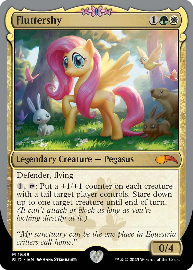 Fluttershy [Secret Lair Drop Series] | Cards and Coasters CA