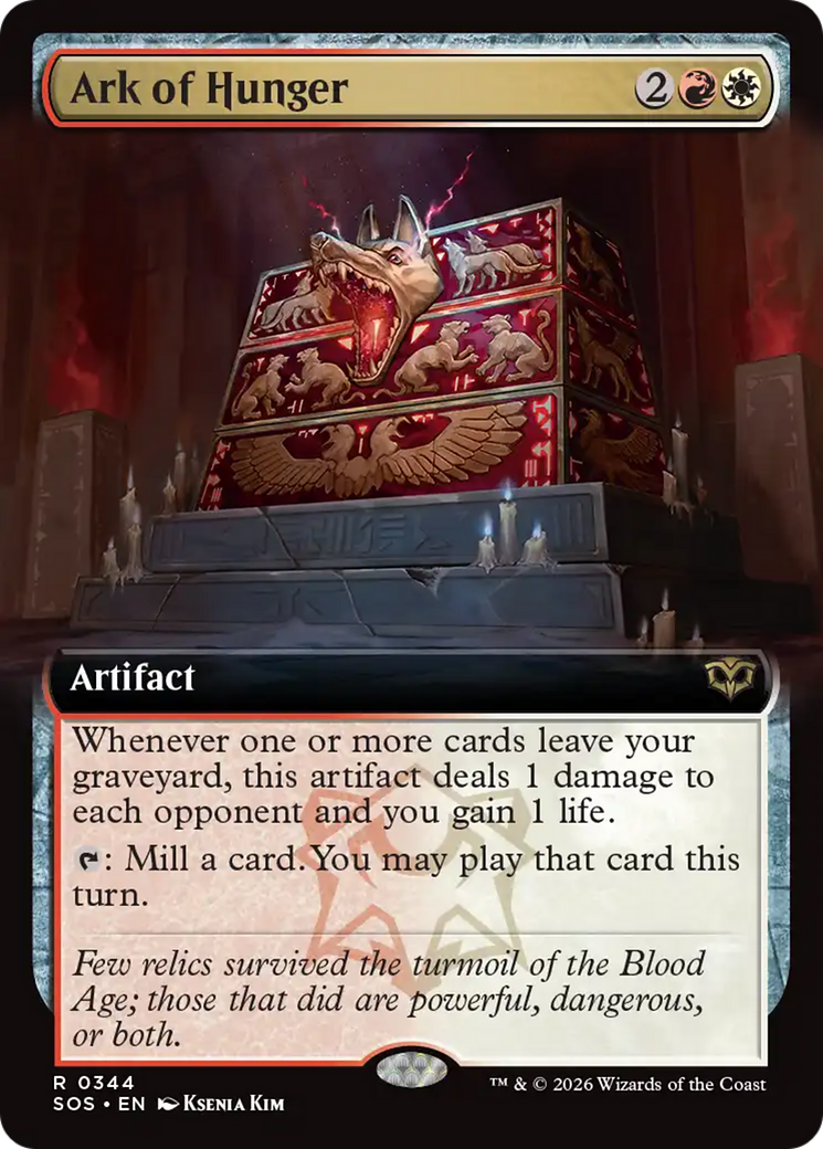 Ark of Hunger (Extended Art) [Secrets of Strixhaven] | Cards and Coasters CA