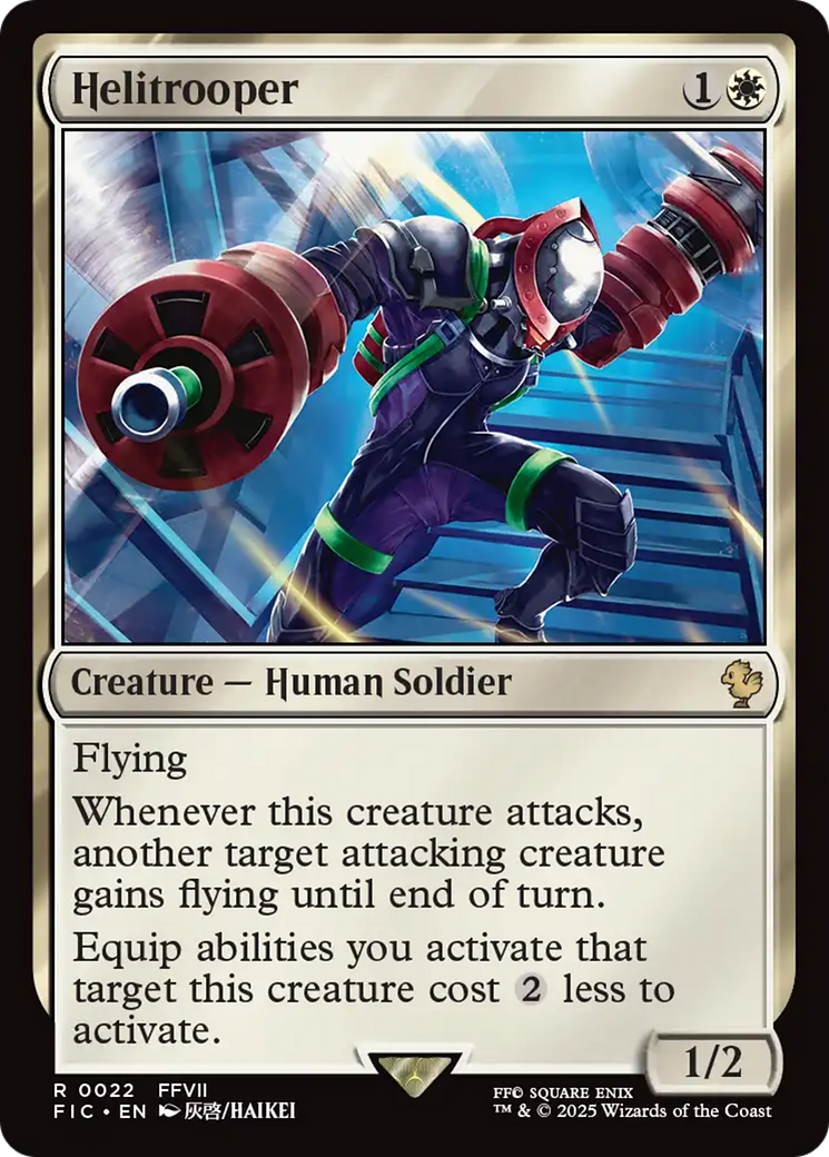 Helitrooper [FINAL FANTASY Commander] | Cards and Coasters CA
