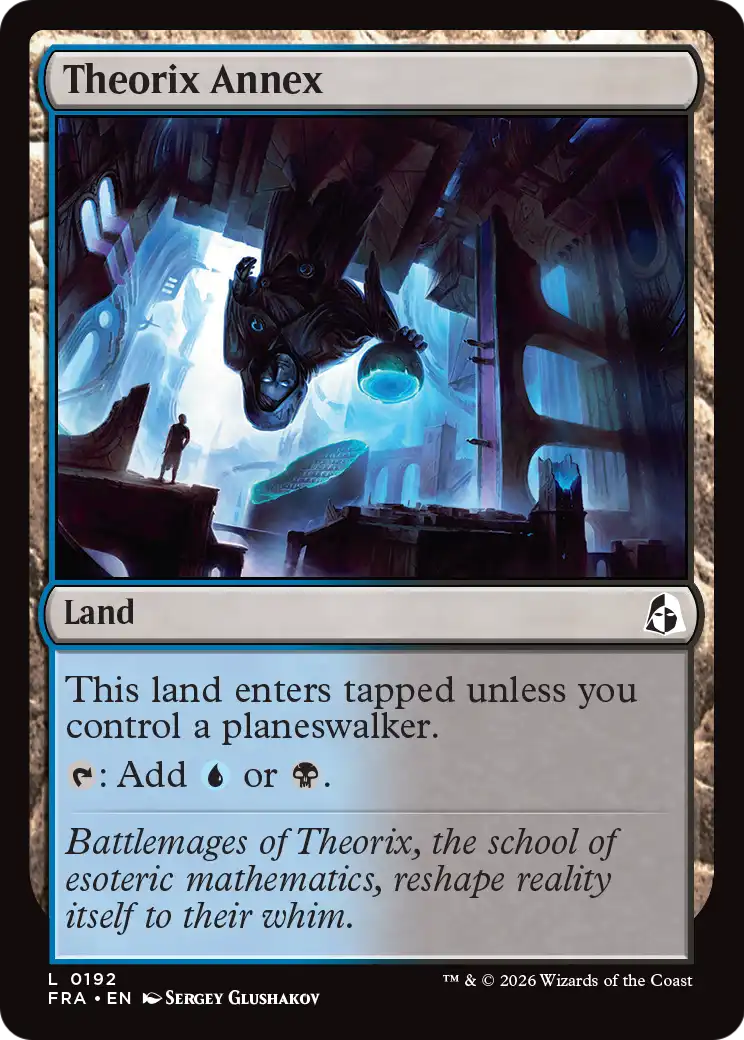 Theorix Annex [Reality Fracture] | Cards and Coasters CA