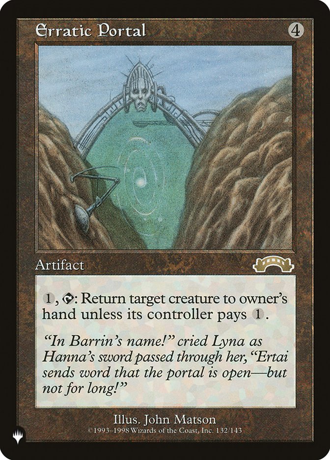 Erratic Portal [The List] | Cards and Coasters CA