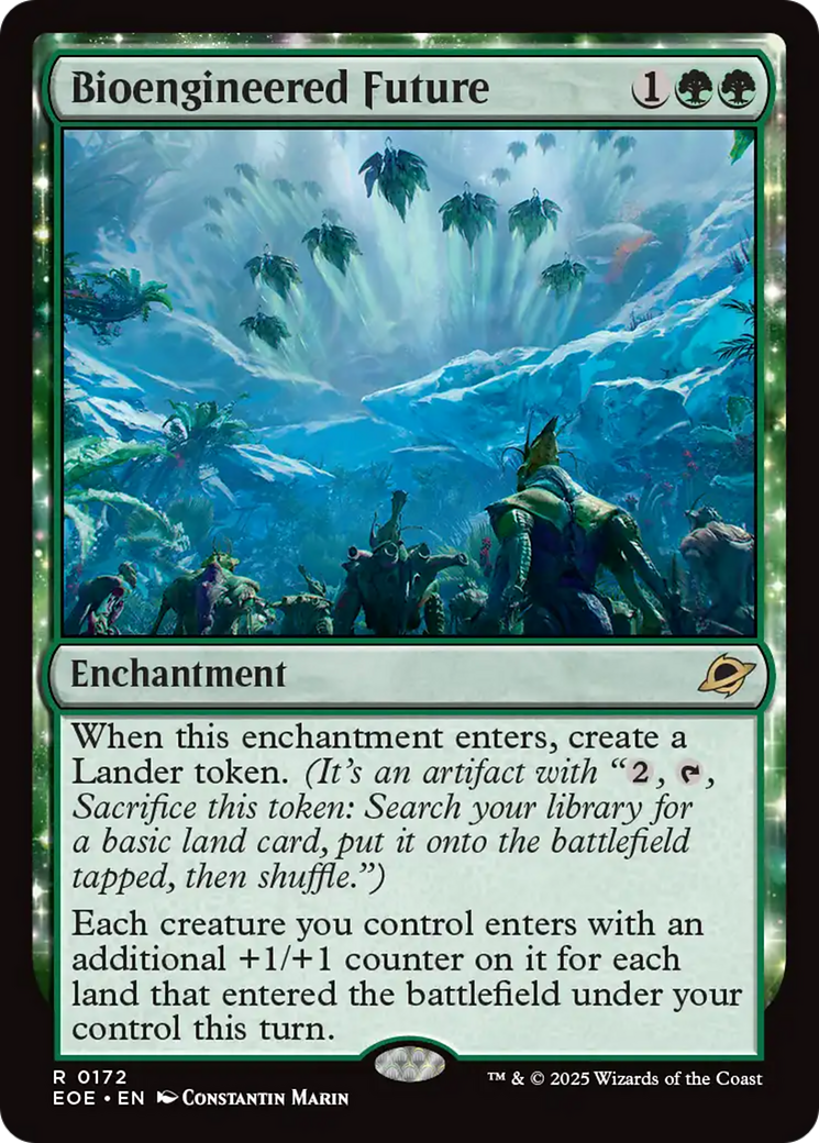 Bioengineered Future [Edge of Eternities] | Cards and Coasters CA