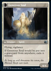 Beloved Beggar // Generous Soul [Innistrad: Midnight Hunt] | Cards and Coasters CA