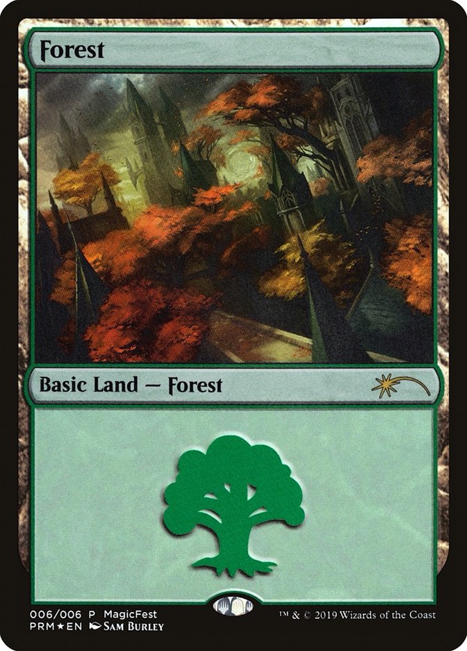 Forest (2019) [MagicFest 2019] | Cards and Coasters CA