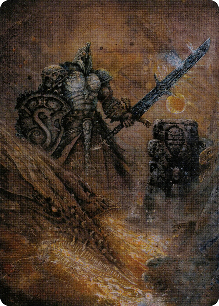 Dakkon, Shadow Slayer Art Card (48) [Modern Horizons 2 Art Series] | Cards and Coasters CA