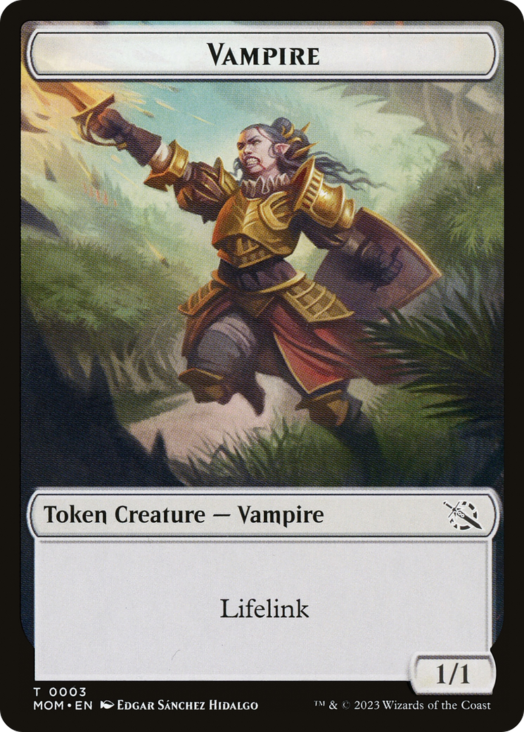 Vampire // Horse Double-Sided Token [The List] | Cards and Coasters CA