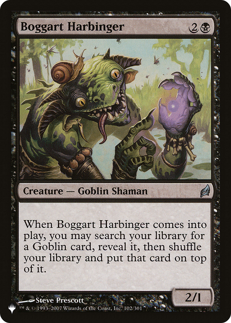 Boggart Harbinger [The List] | Cards and Coasters CA