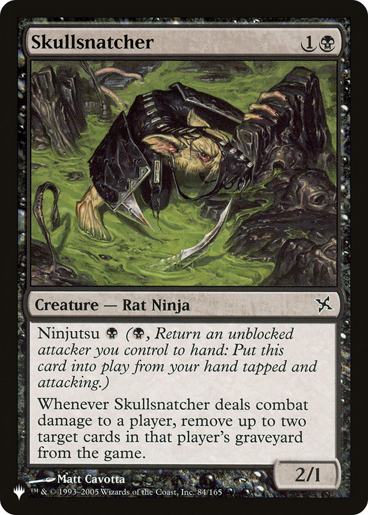 Skullsnatcher [The List Reprints] | Cards and Coasters CA