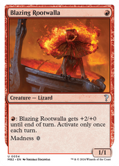 Blazing Rootwalla (White Border) [Mystery Booster 2] | Cards and Coasters CA