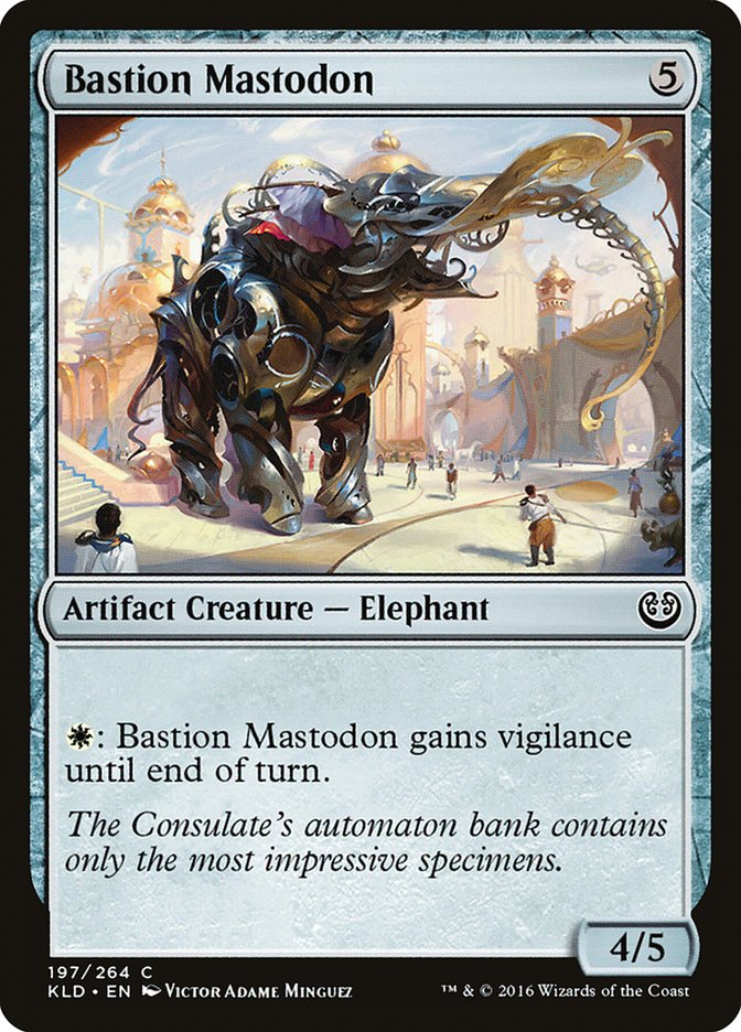 Bastion Mastodon [Kaladesh] | Cards and Coasters CA