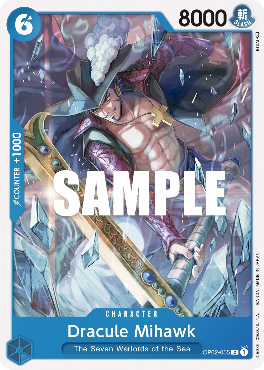 Dracule Mihawk [Paramount War] | Cards and Coasters CA