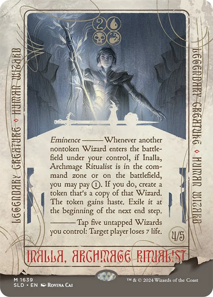 Inalla, Archmage Ritualist [Secret Lair Drop Series] | Cards and Coasters CA