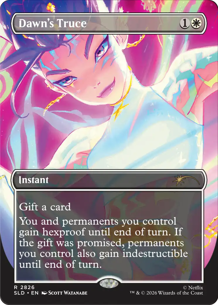Dawn's Truce [Secret Lair Drop Series] | Cards and Coasters CA