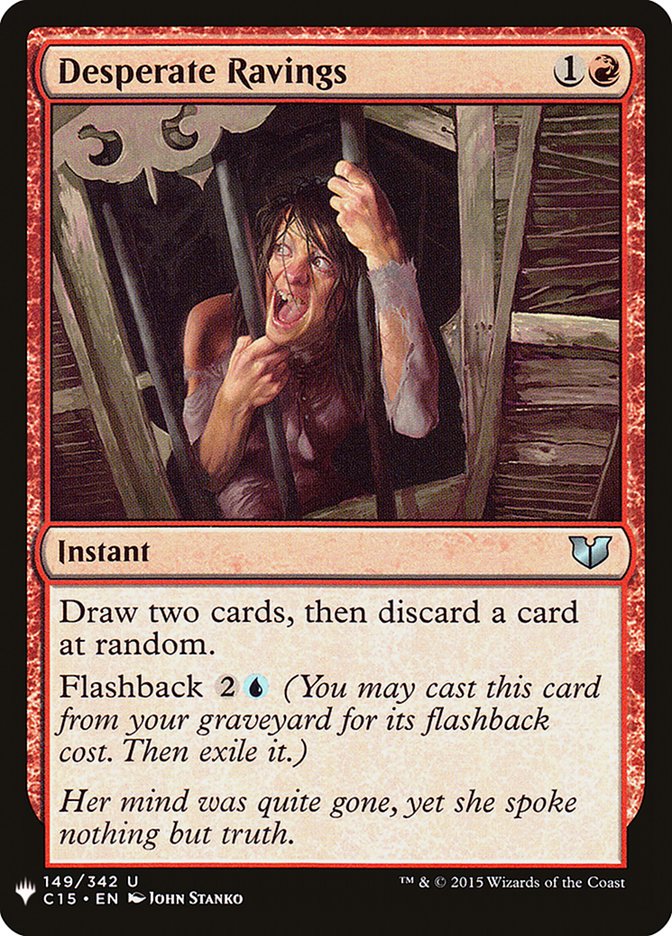 Desperate Ravings [Mystery Booster] | Cards and Coasters CA