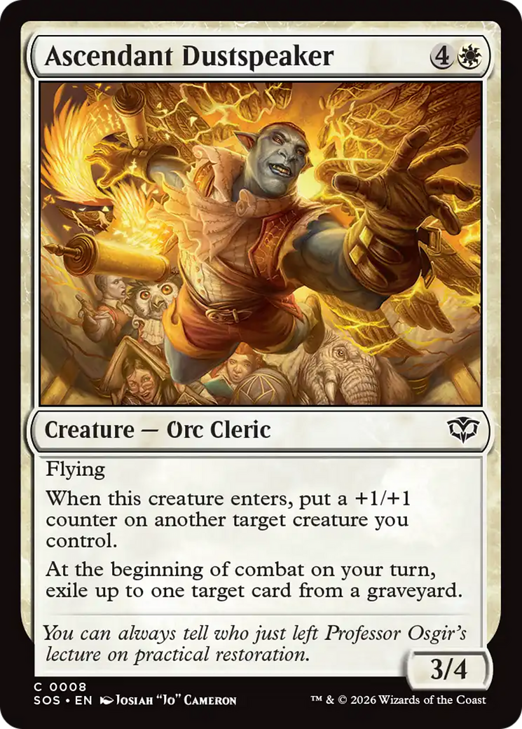 Ascendant Dustspeaker [Secrets of Strixhaven] | Cards and Coasters CA