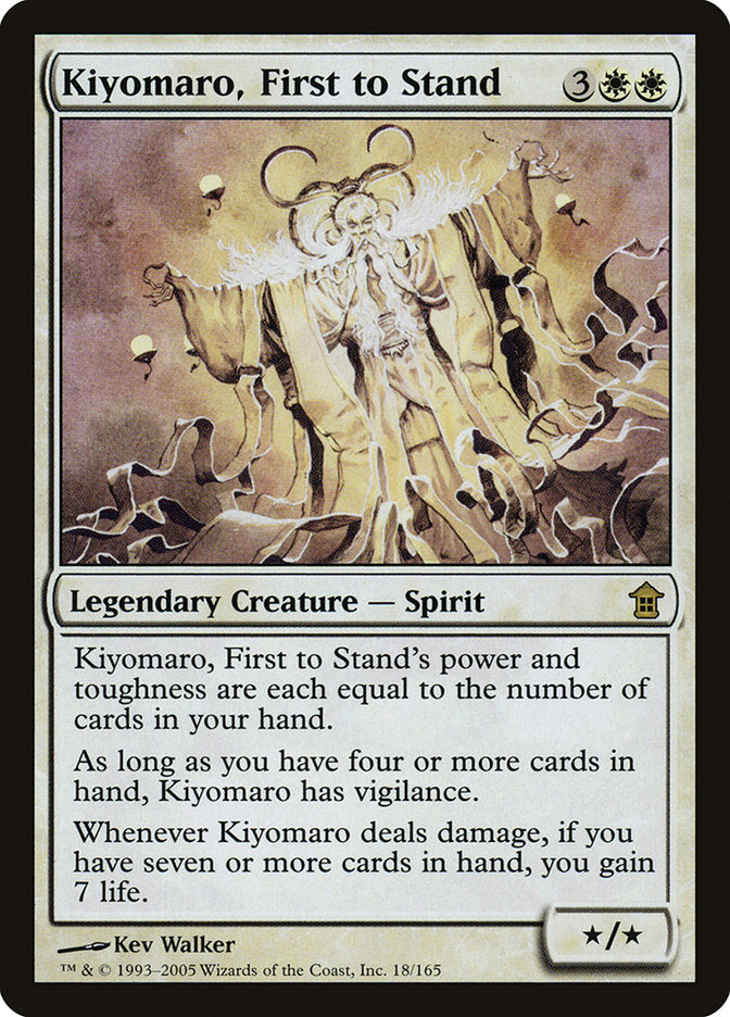 Kiyomaro, First to Stand [Saviors of Kamigawa] | Cards and Coasters CA