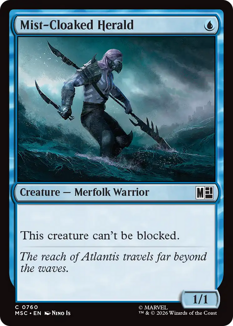 Mist-Cloaked Herald [Marvel Super Heroes Commander] | Cards and Coasters CA