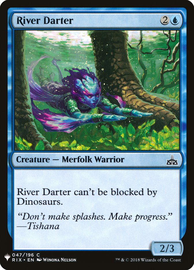 River Darter [Mystery Booster] | Cards and Coasters CA
