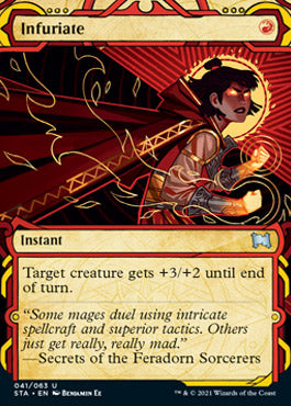 Infuriate (Foil Etched) [Strixhaven: Mystical Archive] | Cards and Coasters CA